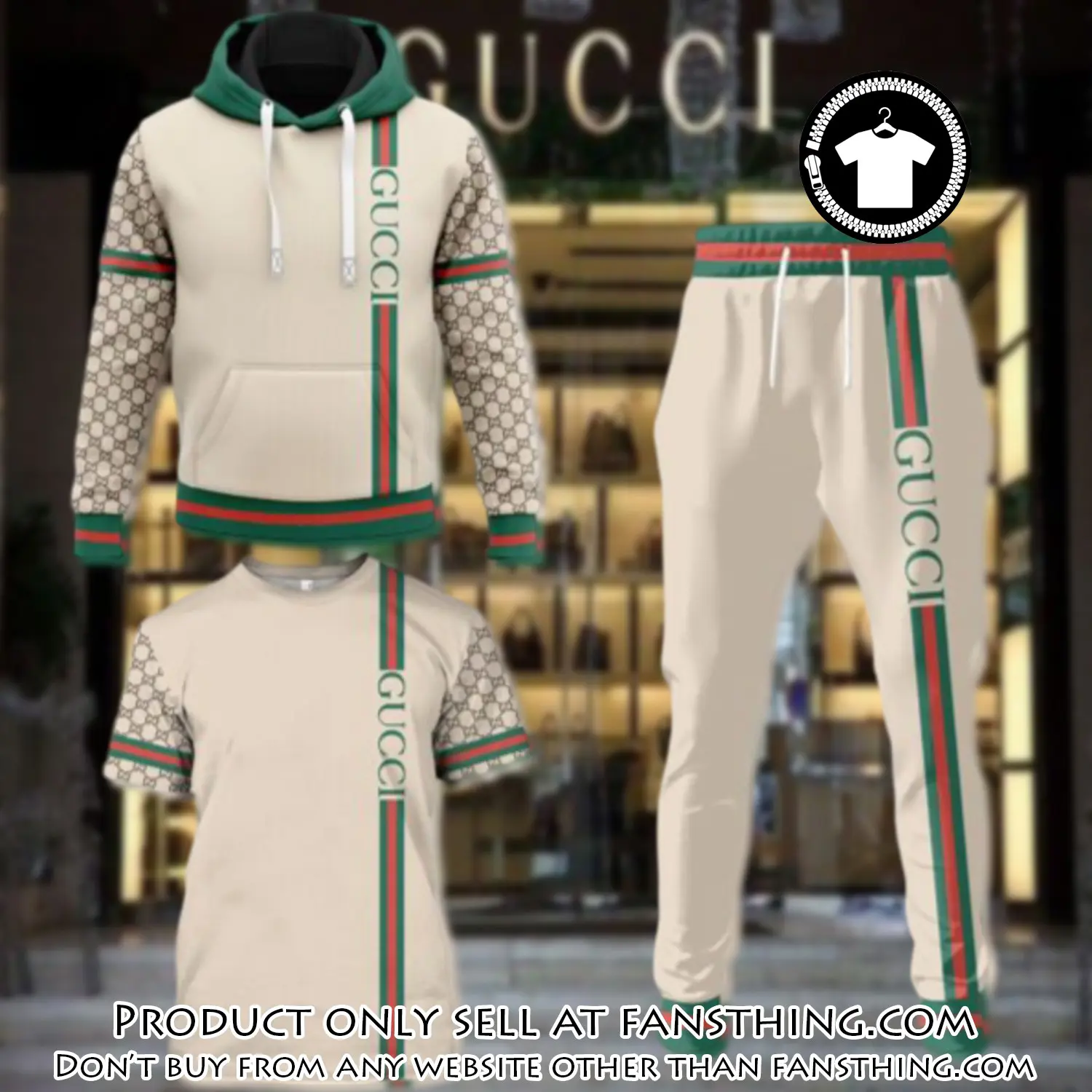 Gucci luxury brand combo tshirt hoodie long pants set trending 24 outfit sport lcs1029 fst5530410